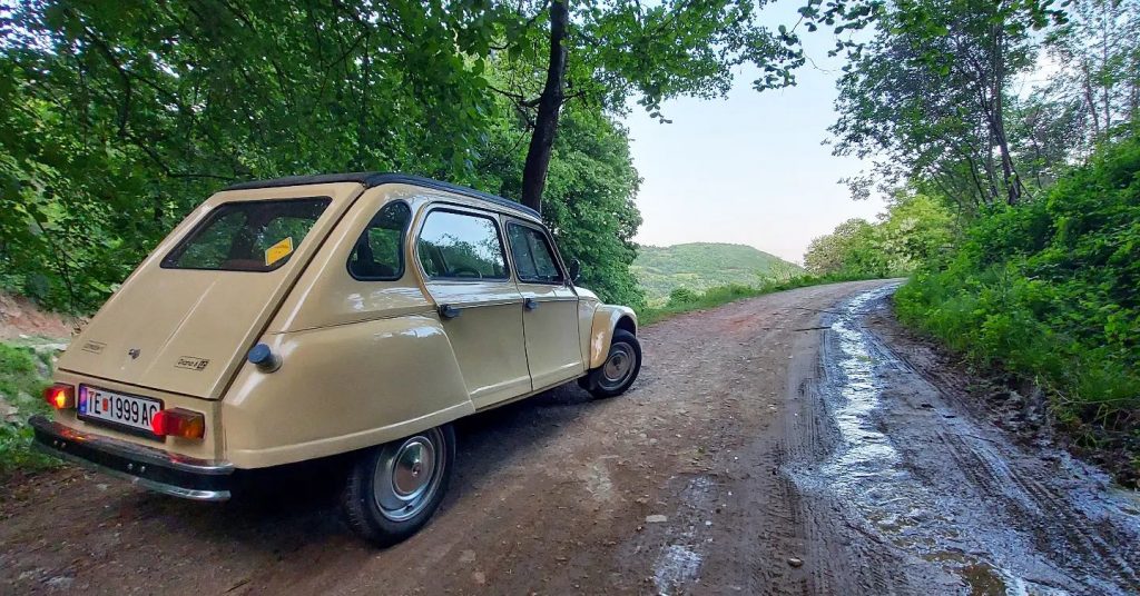 Citroen Dyane - Дијана in mountains